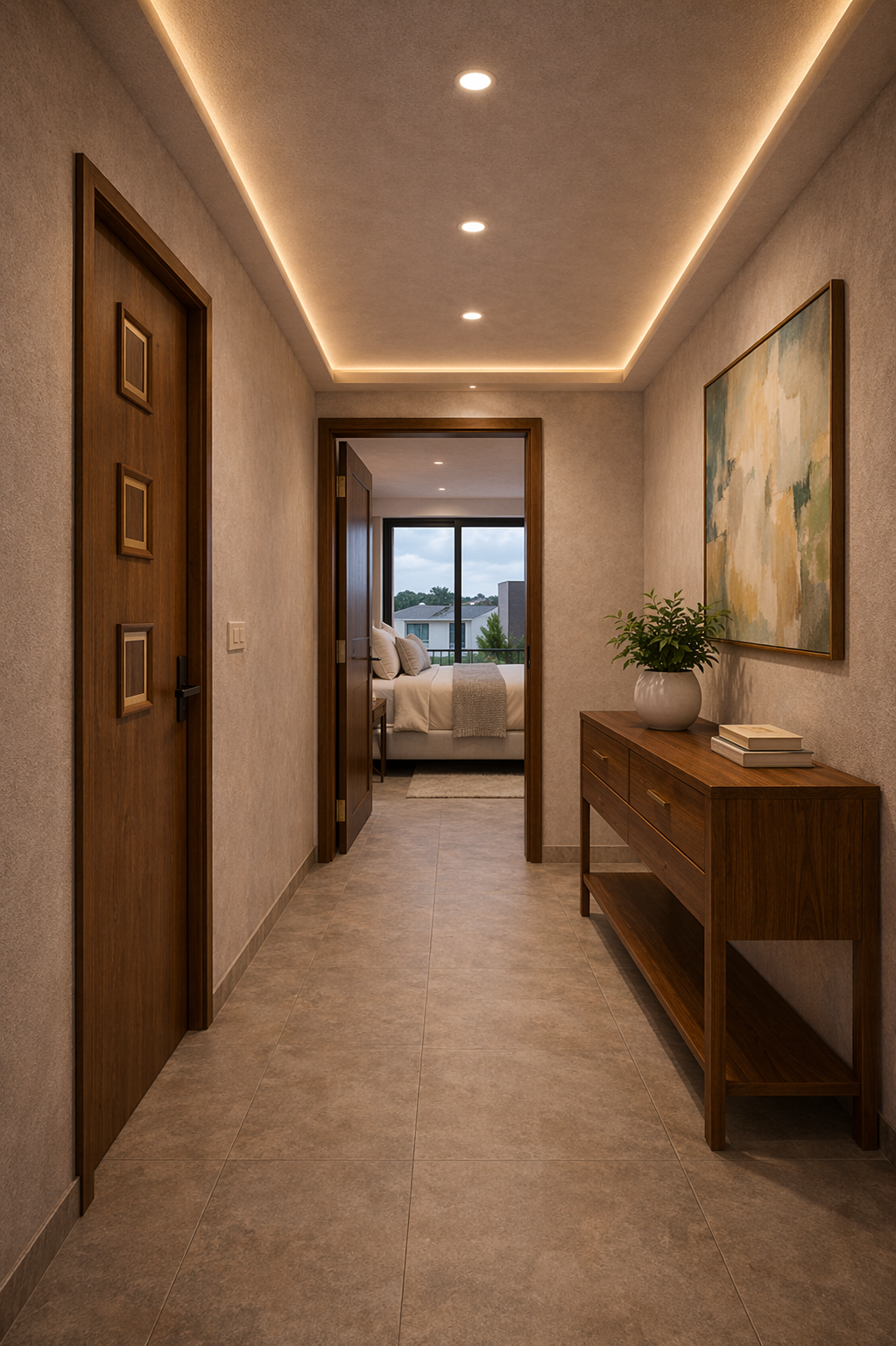 Puerta habitación principal apartamento 202 ALTOS DEL PRADO
